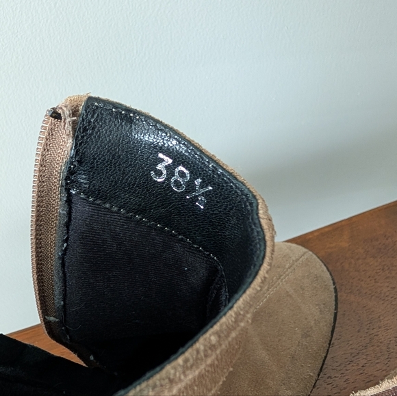 Cordani Fae Suede Tan Suede Ankle Boots Size 38.5 - Picture 8 of 13